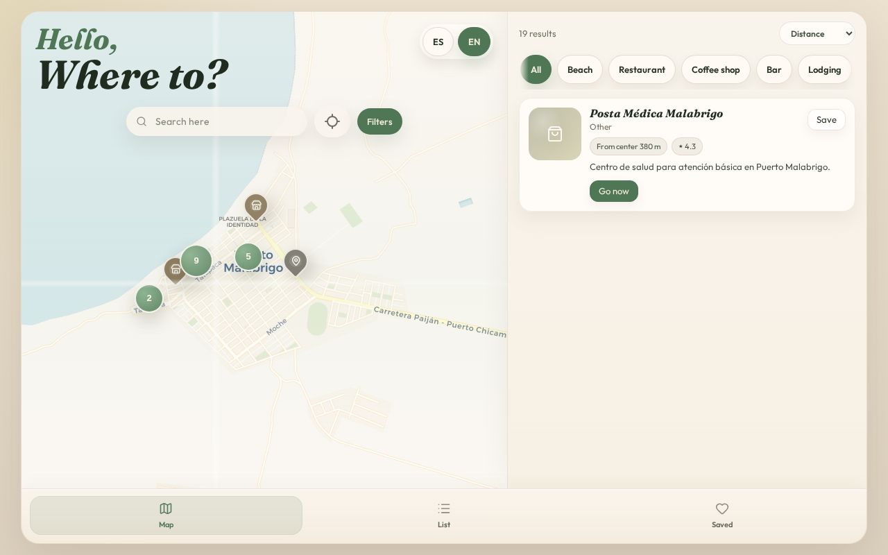 Chicama Map